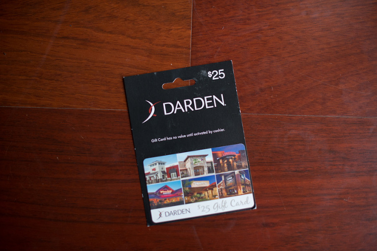 Restaurant Gift Card
