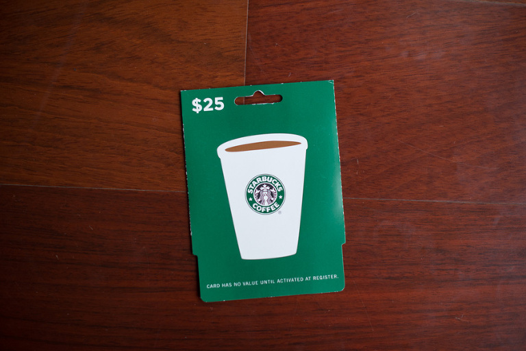 Starbucks Gift Card