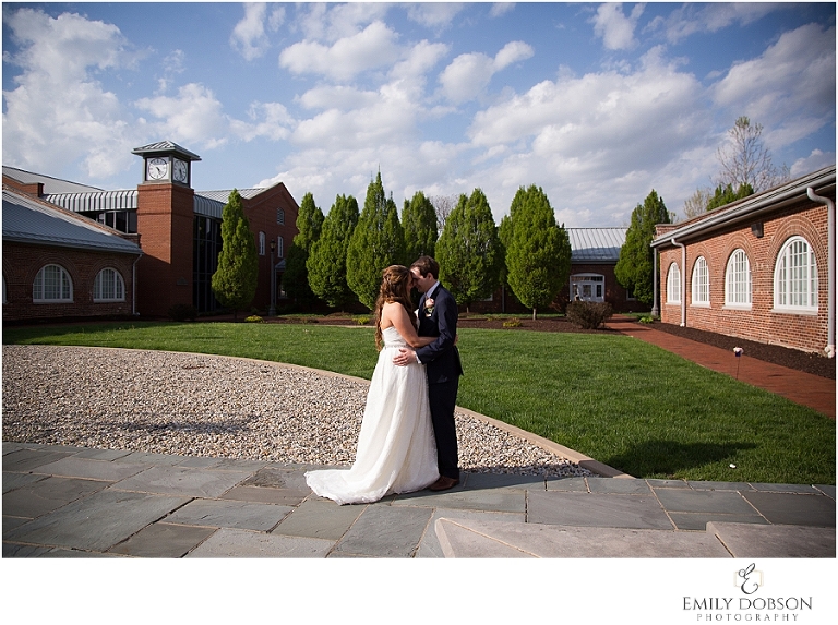 Bridal party portraits at the LeClaire Room