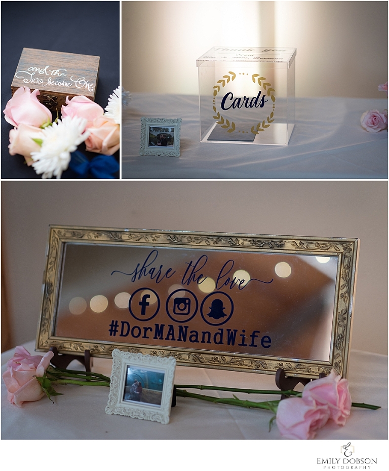 Reception decorations