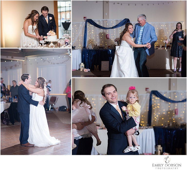 First dance at reception